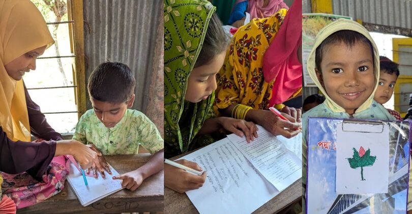 primary students in Bangladesh